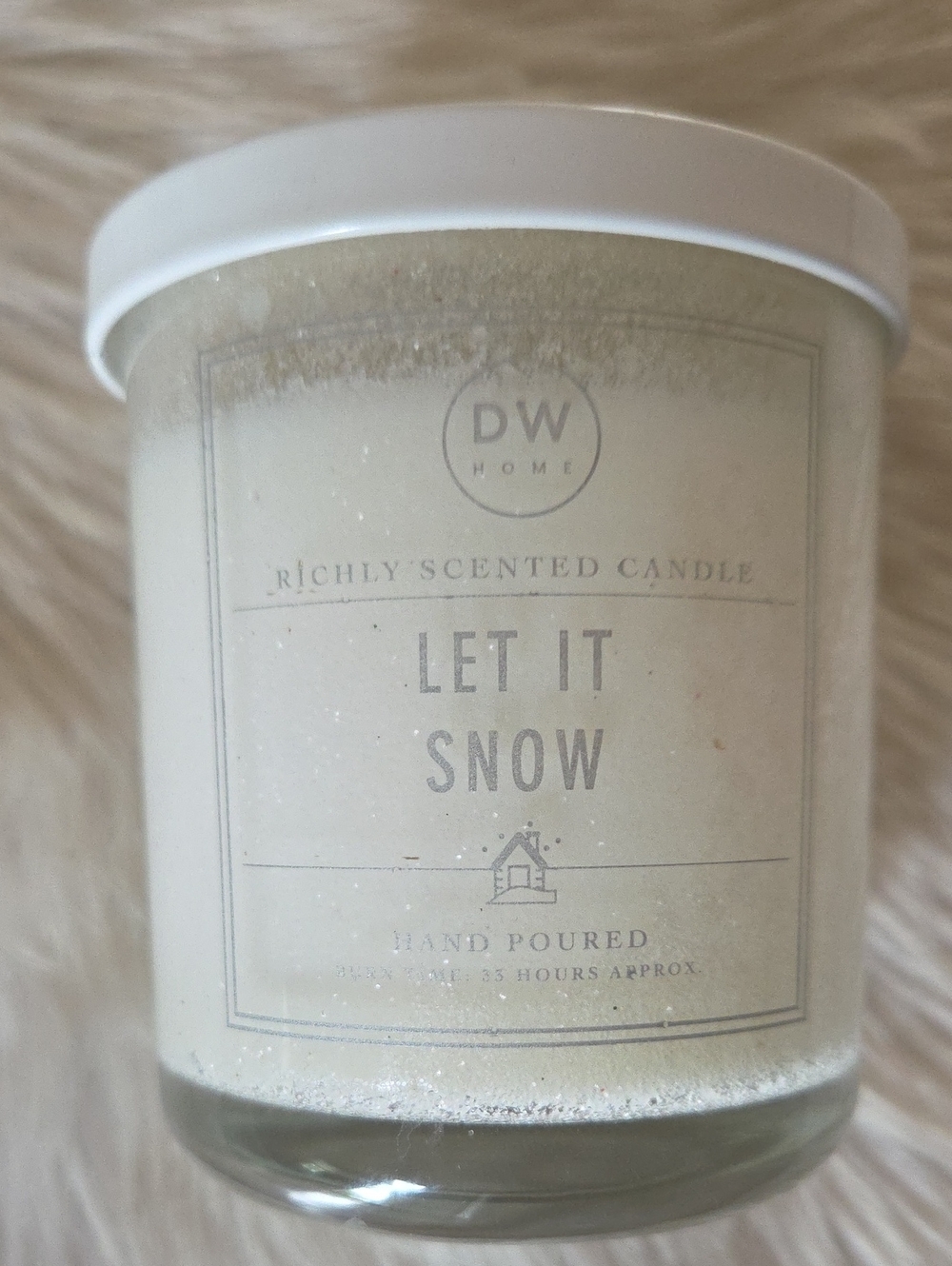 DW Home Let It Snow Scented Candle 8.6 Oz